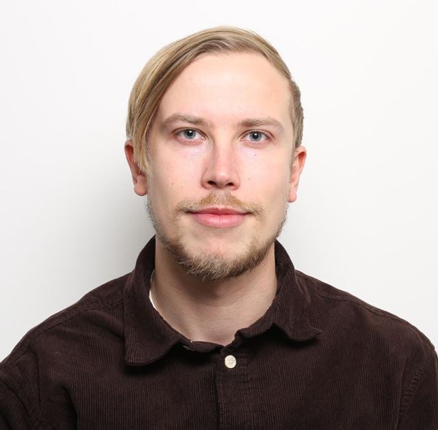 Portrett av forsker Yannick Joss i SINTEF. Han forsker på effekten av moderne seilsystemer.