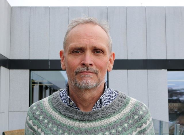 Claus Jervell i Fellesforbundet. Portrett. 