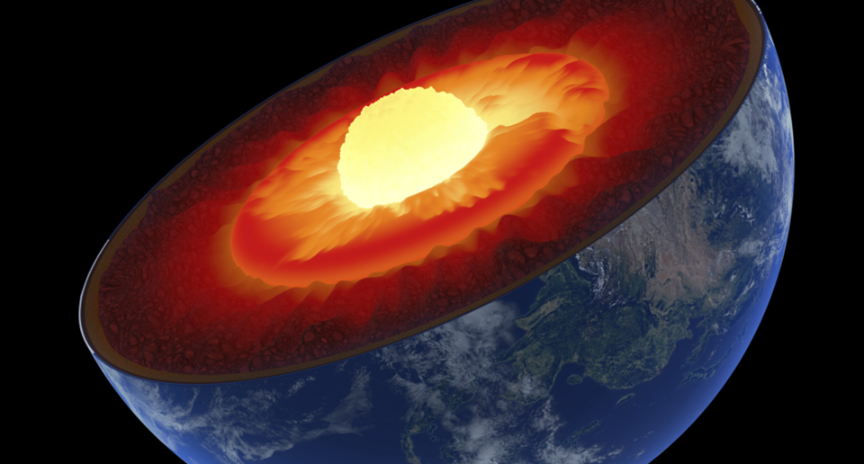 Ninety-nine per cent of planet Earth has a temperature in excess of 1,000 degrees Celsius as a result of residual heat inherited from the Earth's primordial origins and the breakdown of radioactive materials. This heat can be transformed into energy – and there is more than enough to go round. Illustration: Thinkstock.