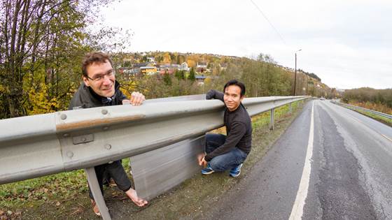 Guardrails with inbuilt noise-barriers are on the way