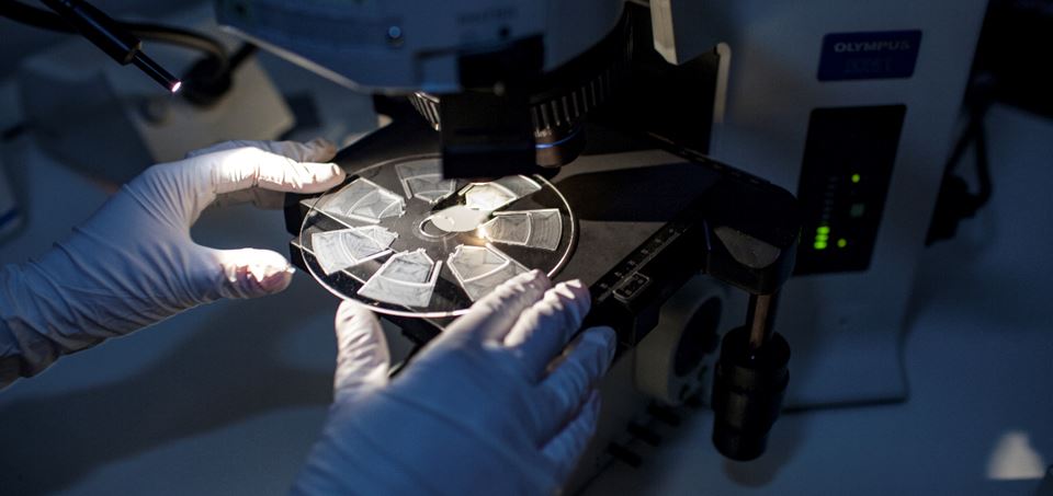 This new analytical technique will make it easier for doctors to provide patients with safe and correct antibiotic treatments. The test analyses a patient’s blood samples by scanning across a specially designed disc-shaped cartridge which is about the same size as a traditional CD. But instead of audio tracks, the cartridge is equipped with small channels and compartments in which the blood sample reacts with a selection of allergens. Photo: Remy Eik-Nikolaisen