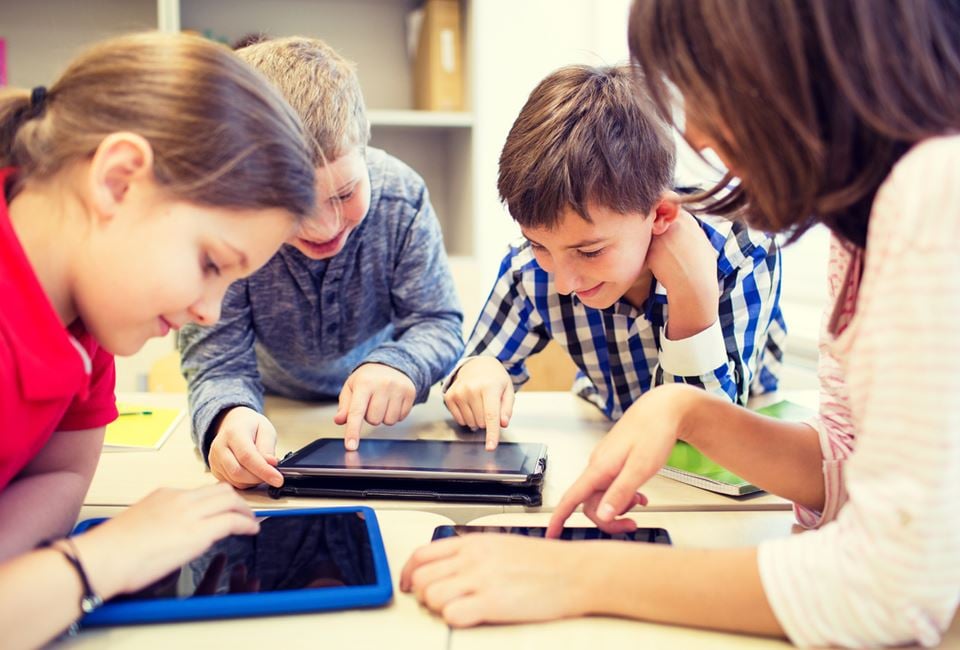 Only five per cent of year seven pupils are giving in to non-educational distractions on their computers, compared with twenty per cent just three years ago.

Photo: alxpin/iStoc