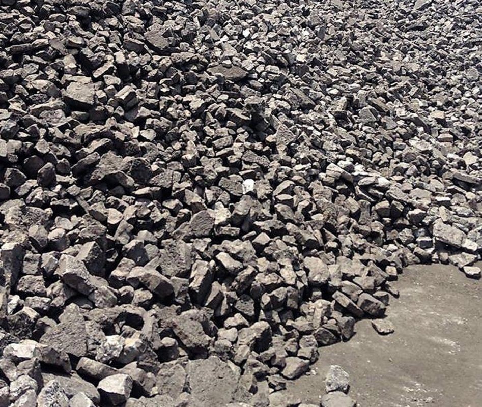 Lots of raw ore