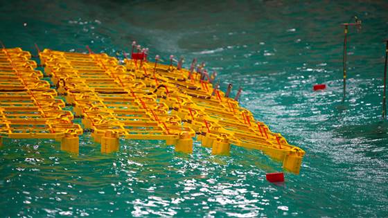 Researchers to test a solar farm at sea