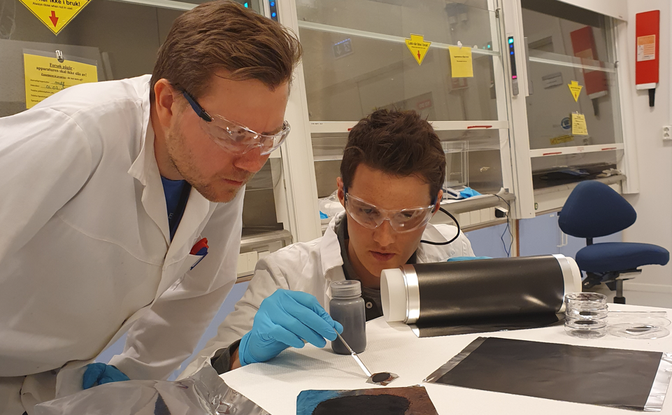 The battery electrode of the future is being developed at SINTEF