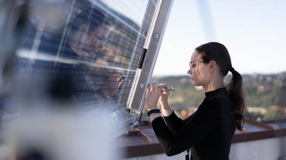 A new high-rise lab for the development of super-efficient solar panels