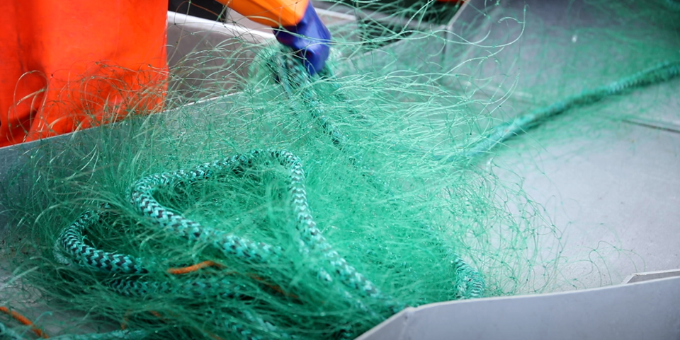 Fishing gear and nets often end up as plastic waste. Photo: Fjellfrosk Media/Dsolve