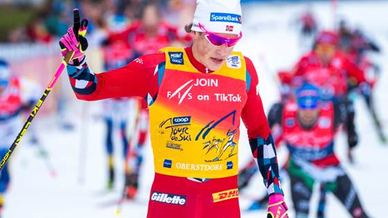 Researchers confirm that Johannes Høsflot Klæbo is the perfect skier for mass start races