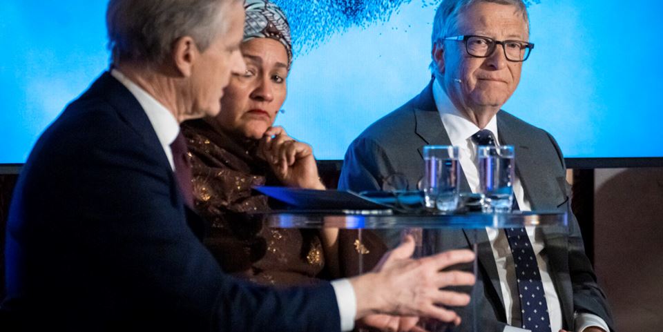 How do we implement the green transition at a price that voters are willing to pay? This was just one of the challenges raised by Microsoft founder Bill Gates when he visited the Oslo Energy Forum in February. Photo: Ole Berg-Rusten/NTB