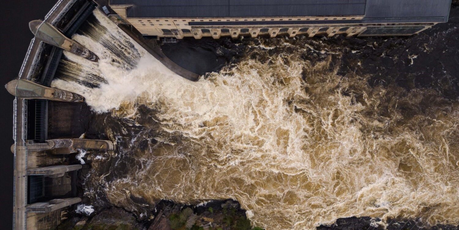 The Norwegian Water Resources and Energy Directorate (NVE) anticipates that very little new electricity generation will be coming onstream in the near future. This is the hydropower plant at Solbergfoss in Østfold. Stock photo: Shutterstock