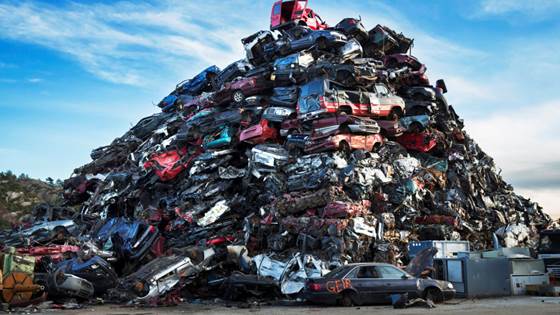 The aluminium in your old car should be recycled into a new car, not something else