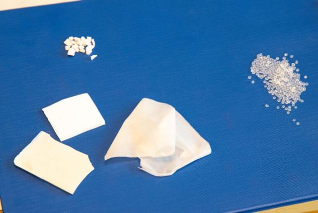 The research project has tested various materials for water harvesting.