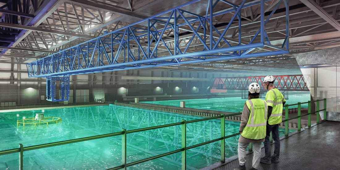 About to emerge: One of the world’s most advanced laboratories