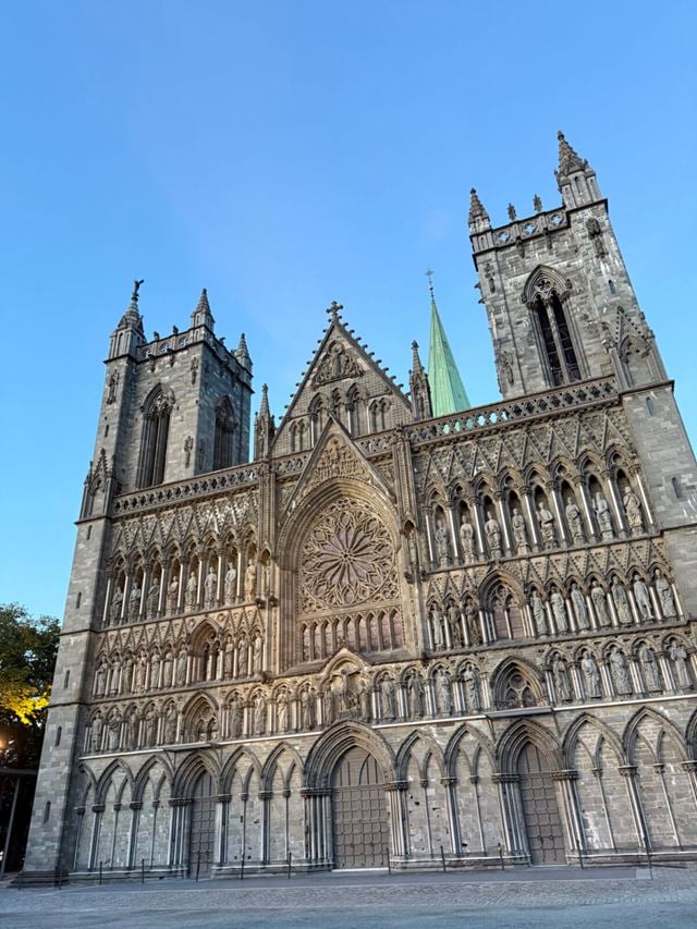 Nidaros Cathedral's west front. Photo: Kathrine Nitter