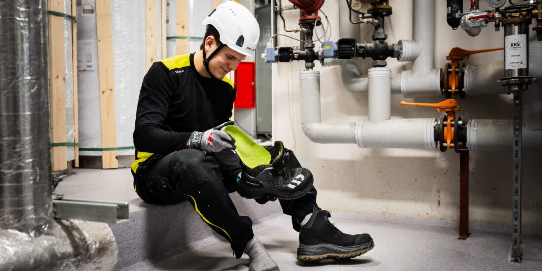 Pain – and painkillers – are gone with new safety footwear