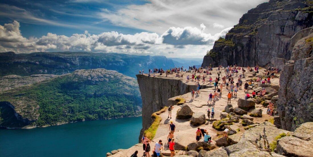 One of Norway’s most popular natural attractions introduces crowd forecasting to manage visitor numbers
